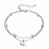 Moon Anklet Silver