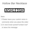 Hollow Bar