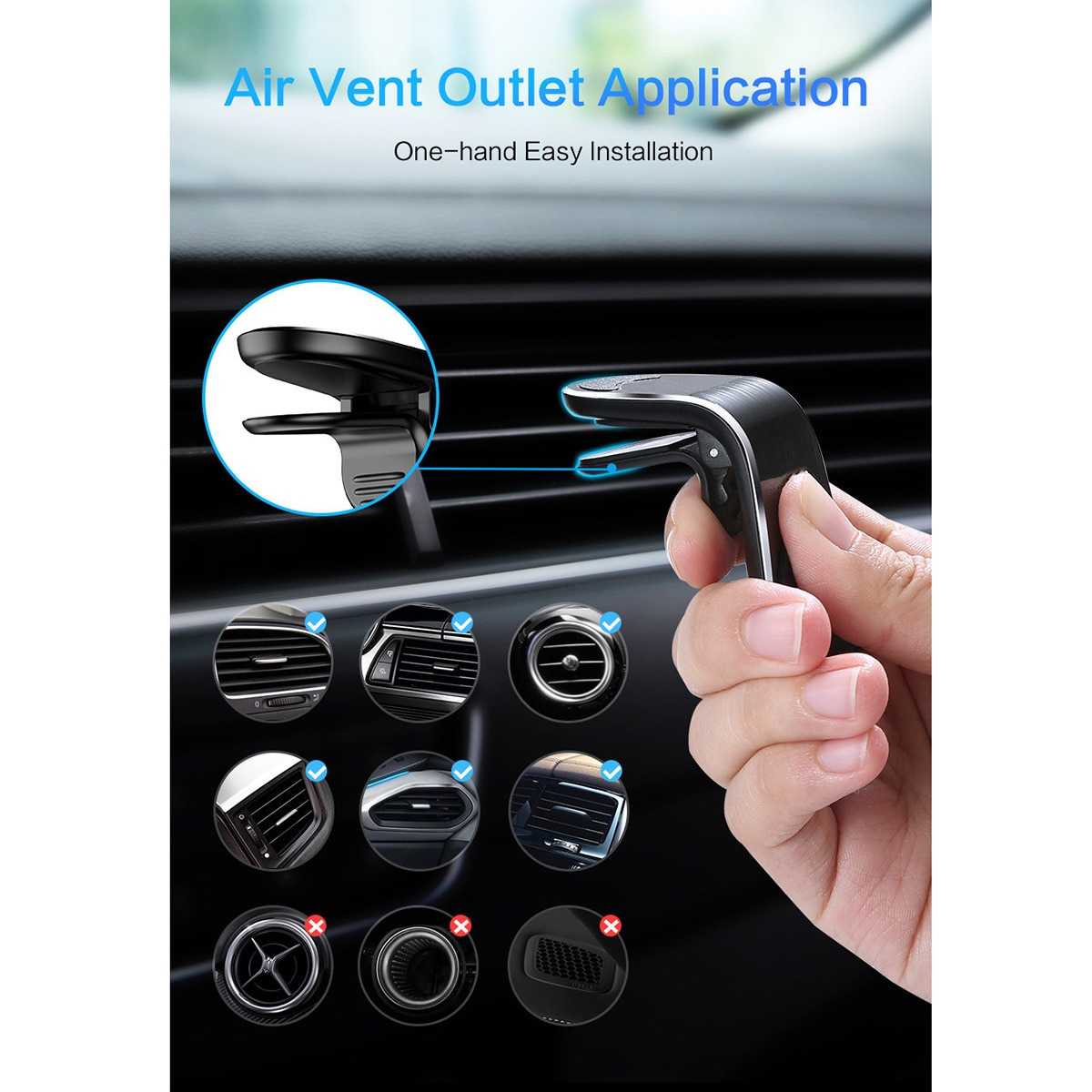 Car Vent Phone Holder Home Goods, Clothing & Accessories