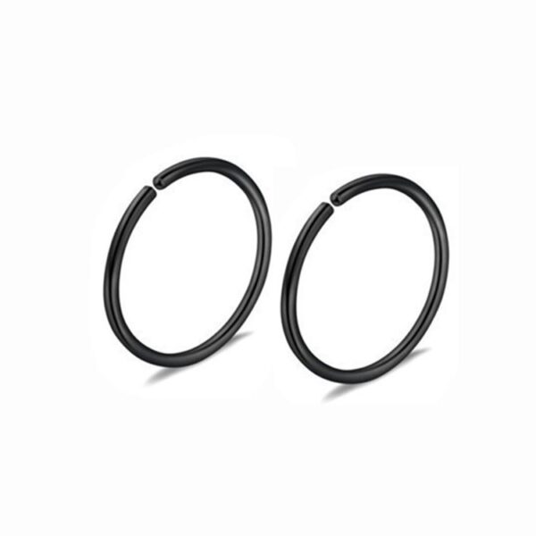 Punk Stainless Steel Nose Ring Home Goods, Clothing & Accessories