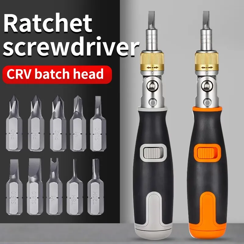 10 in 1 Multi Angle Ratchet Screwdriver Set Awessories