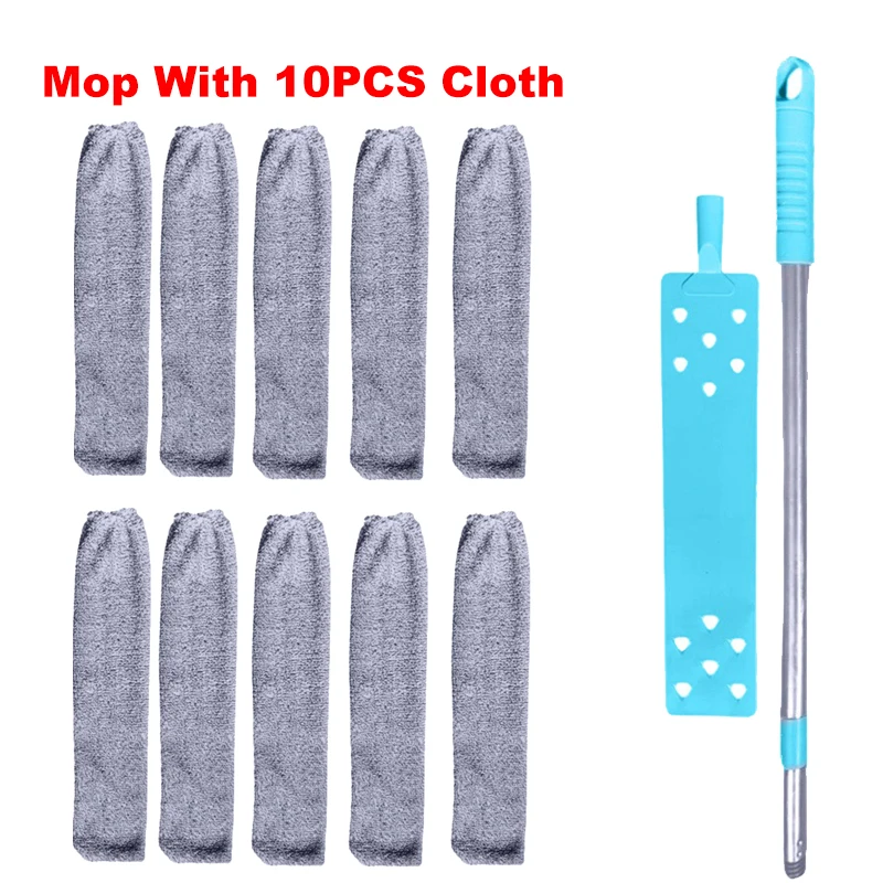 Mop With 10PCS Cloth